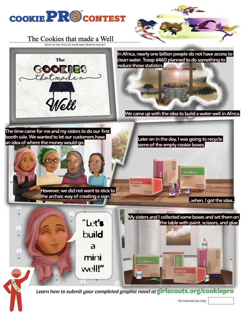 The Cookies That Made a Well, page 1